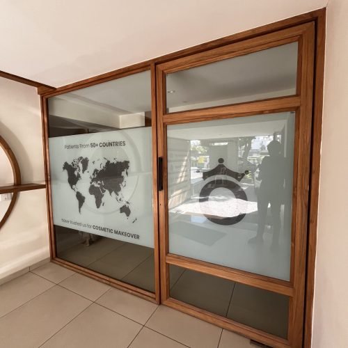 glass covering